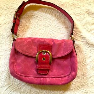 Coach Hot Pink Handbag